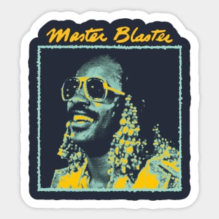 Stevie Wonder Master Blaster Mint Sticker